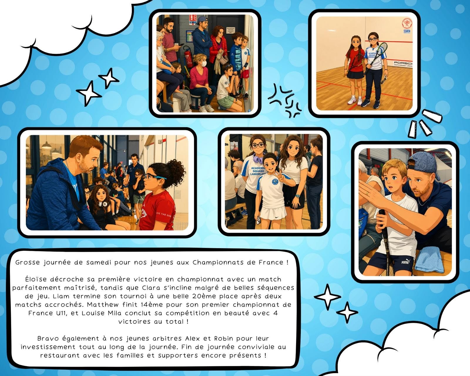 Squash Racket Club de Lamorlaye Photo x